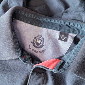 The Regal Rugby Men’s XL Blue Long Sleeve Polo Shirt 100% Cotton by Dillard’s